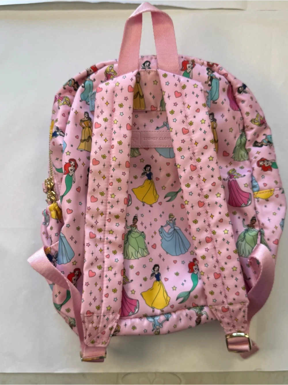 Disney Princess x Stoney Clover Lane Pink All-Over Print Nylon Backpack SCL
